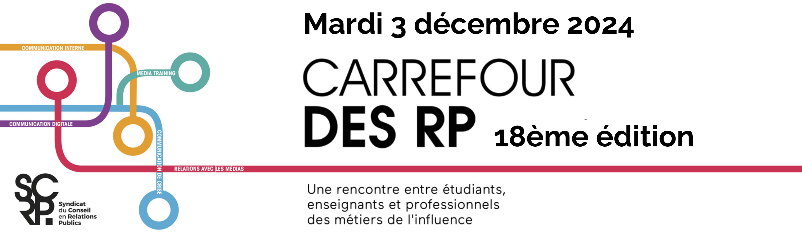 Carrefour des RP 2024 | mardi le 3 décembre à 17h45